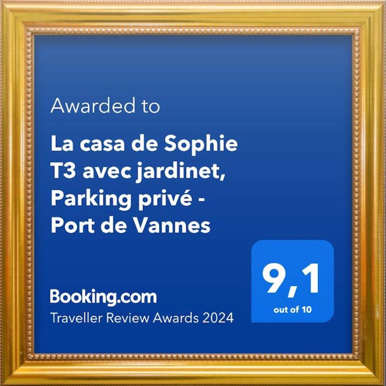 La Casa De Sophie T3 Avec Jardinet, Parking Prive - Port De Vannes Zewnętrze zdjęcie
